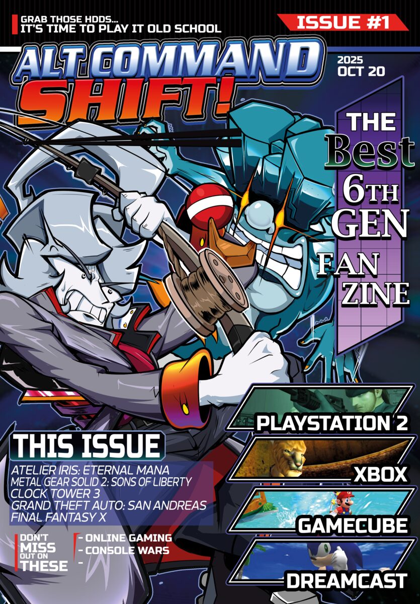 Gaming fanzine front cover